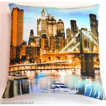 Povlak na dekorativní polštářek Povlak - povlaky New York