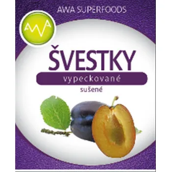 Sušené ovoce AWA superfoods švestky sušené 1 kg