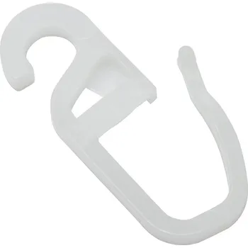 Věšák Háčky na záclony v sadě 10 ks - Gardinia ID_1511038