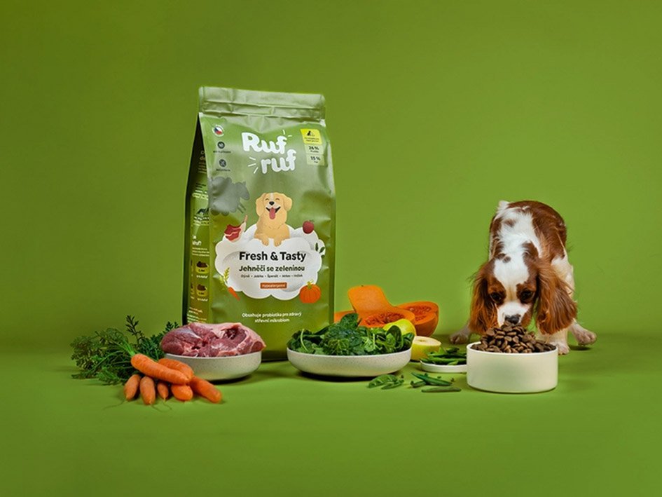 RUFRUF Fresh & Tasty jehněčí se zeleninou 12kg