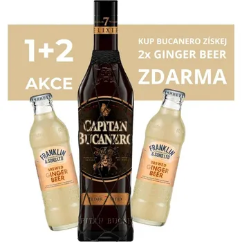 Capitan Bucanero + 2xGinger Beer ZDARMA