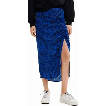 Dámská sukně Desigual Dámská sukně LIDA Modrá S Šaty