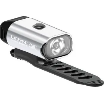 Příslušenství pro cyklistiku LEZYNE Přední světlo LEZYNE LIGHT FRONT MINI DRIVE 400XL SILVER GLOSS - Uni