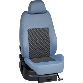 Potah sedadla Autopotahy Toyota PROACE / od r.2016->, 6 Míst, (Verso), KOMFORT > OR 0286 (OR 0286 / Světle modrý bok)