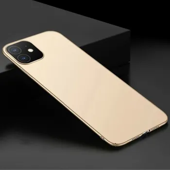 Pouzdro na mobilní telefon Ochranný plastový kryt pro Apple iPhone 11 - zlatý