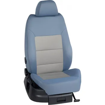 Potah sedadla Autopotahy Seat CORDOBA / od r.2002->, 4/5 dveří, STANDARD > OR 0411 (OR 0411 / Světle modrý bok)