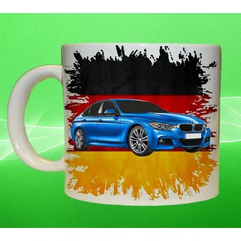 hrnek s BMW F30 75ml (hrneček s osobním autem )