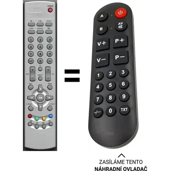 Dálkový ovladač RELISYS - RLT 2000-RE náhradní dálkový ovladač pro seniory