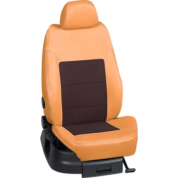 Potah sedadla Autopotahy Renault CAPTUR / od r.2020->, 5 dveří, KOŽENKA > OR 0389 (OR 0389 / Hnědý koženkový bok)