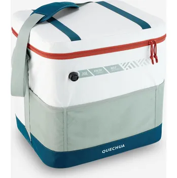 QUECHUA Kempinkový chladicí box 500 Fresh 35 l ZELENÁ
