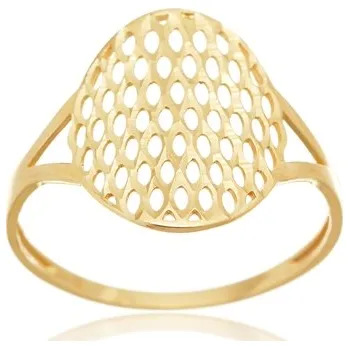 Prsten Dámský prsten ze žlutého zlata PR0656F + DÁREK ZDARMA