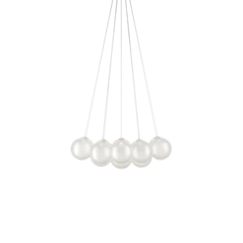 Lodes 22123 1330 Random Cloud 14 ø23, závěsné svítidlo LED 14 x 5W 3000K, bílé sklo, rozměr 103x91cm
