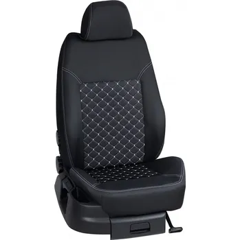 Potah sedadla Autopotahy Peugeot RIFTER / od r.2018->, 5 Míst, KOMFORT > OR 0425 (OR 0425 / Tmavě šedý bok)