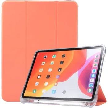 Pouzdro na mobilní telefon Smart pouzdro se stojánkem a prostorem na Apple Pencil pro iPad Air 4 (2020) / Air 5 (2022) - oranžové