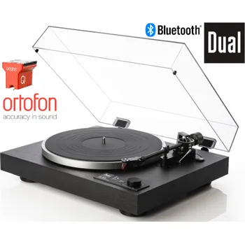 Gramofon Dual CS 529 Black + Ortofon QUINTET RED (Audiofilský dálkově ovládaný plně automatický gramofonový přístroj pro náročné posluchače.)