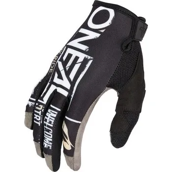 Cyklistické rukavice Oneal Dlouhoprsté rukavice O'NEAL MAYHEM GLOVE ATTACK BLACK/WHITE - L