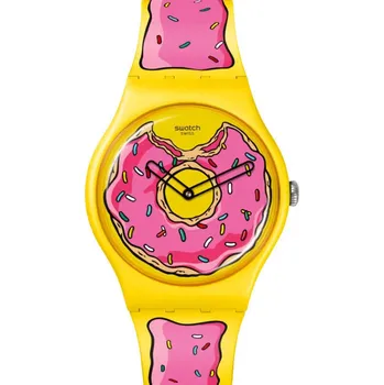 Hodinky Swatch Seconds of Sweetness (The Simpsons) SO29Z134