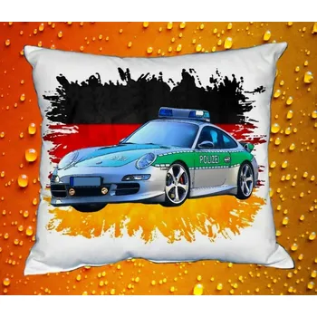Dekorativní polštářek Polštářek POLICIE Německa I