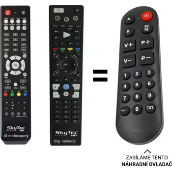 Dálkový ovladač Dreamsky HD6 DUO náhradní dálkový ovladač pro seniory