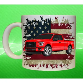 hrnek Ford F-150 75ml (hrneček s osobním autem )