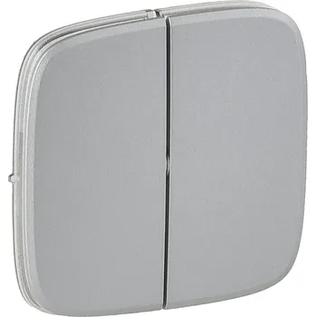 vypínač LEGRAND Ovladač 755027 č.6+6 hliník 755027