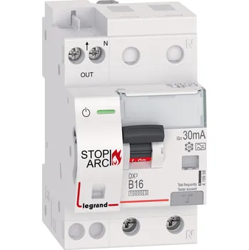 Proudový chránič LEGRAND Jistič DX3 STOP ARC B16 30mA A 10kA 415958