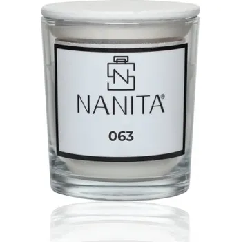 vonný vosk Vonná svíčka NANITA 063, inspirovaná Dior J'adore Sojová svíčka s dřevěným knotem