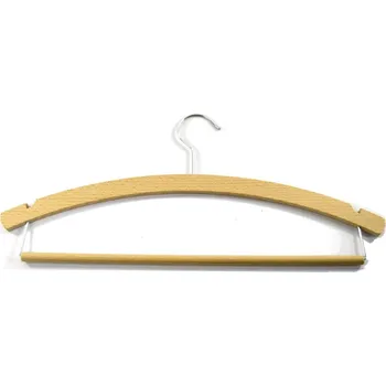 Ramínko Ramínko dřevo pánské,L háček,zářezy,vosk 42cm CZ