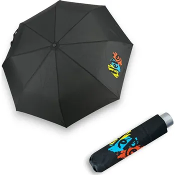 Deštník Doppler Mini Light Kids Black Hero - dětský skládací deštník