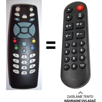 Dálkový ovladač Homecas HS2000CI , HS2002CI náhradní dálkový ovladač pro seniory