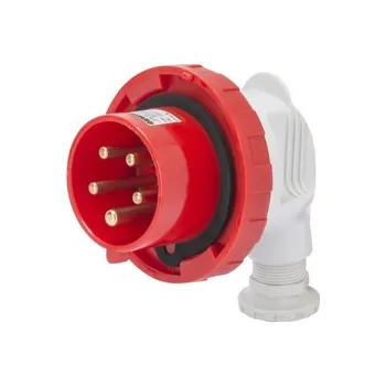 Elektrická zásuvka GEWISS Vidlice GW 60124 32A 5P/400V IP67 90° GW60124