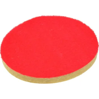 Brusný kotouč Leštící výsek na suchý zip, 125x10 mm GEKO