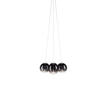 Lodes 22121 4327 Random Cloud 7 ø23, závěsné svítidlo LED 7 x 5W 2700K, kouřové sklo, průměr 62cm