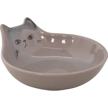 Miska pro psa Nobby keramická miska KATO šedá 150ml