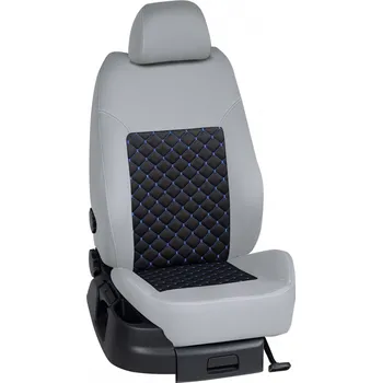 Potah sedadla Autopotahy Volkswagen TRANSPORTER T5 / od r.2003->, T5 9 Míst, KOMFORT > KS001 (KS001 / Světle šedý bok)