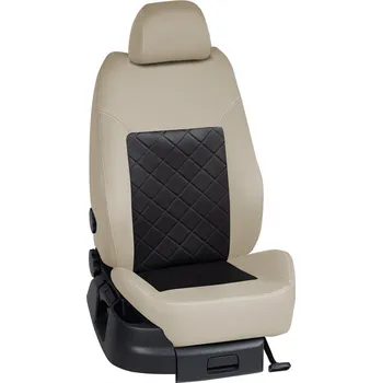 Potah sedadla Autopotahy Ford TOURNEO / od r.2014->, 9 Míst 5 dveří, Custom, KOMFORT > K0009 (K0009 / Béžový bok)