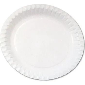 Jednorázové nádobí Talíř kulatý papírový průměr 23cm/ 100ks