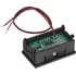 Auto elektroinstalace Digitální palubní voltmetr 34590R červený
