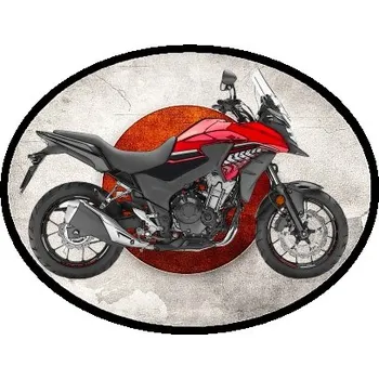 Nášivka nášivka HONDA CB500X Ovál (nášivky motorky)