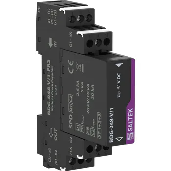 Přepěťová ochrana SALTEK Modul BDG-048-V/1-FR2 s přepěťovou ochranou, LPZ 0–LPZ 1 a vyšší, 48V DC max. 2A výměnný A06493