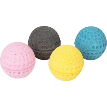 Hračka pro kočku Míček golfový pro kočky 4cm 4ks