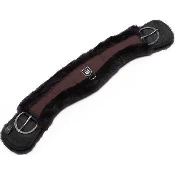 Podbřišník Werner Christ Horse Podbřišník westernový Moon Werner Christ Horse, s beránkem, brown/brown Délka: 70 cm