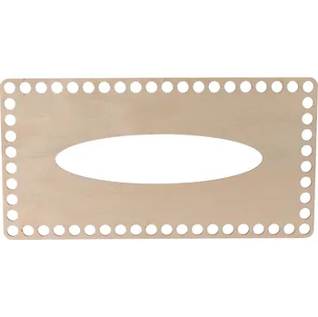 Zásobník na papírové ručníky Dřevěné víko na kapesníky - obdélník bříza Zvolte variantu: 25x13 cm