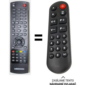 Medion MD28004 náhradní dálkový ovladač pro seniory