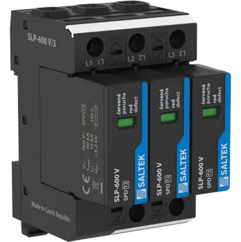 Přepěťová ochrana SALTEK Ochrana SLP-600 V/3 přepětí 690 V DC, 40 kA (8/20) A06076