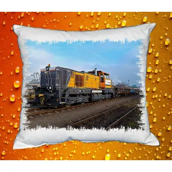 Dekorativní polštářek Polštářek s lokomotivou 741.726 II