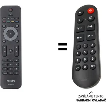 Philips 996510019735 náhradní dálkový ovladač pro seniory