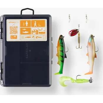 Pouzdro na rybářské vybavení CAPERLAN Krabička na nástrahy UFish Box M