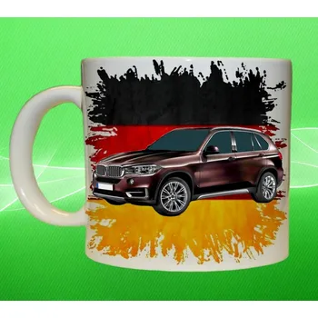 hrnek s BMW X5 150ml (hrneček s osobním autem )