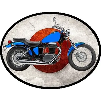 Nášivka nášivka Suzuki Boulevard S40 Ovál (nášivky motorky)